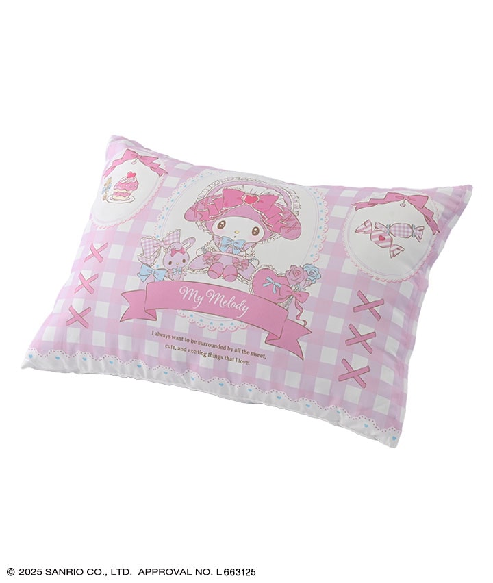 サンリオキャラクターズ】（マイメロディ）カバー付き枕(43