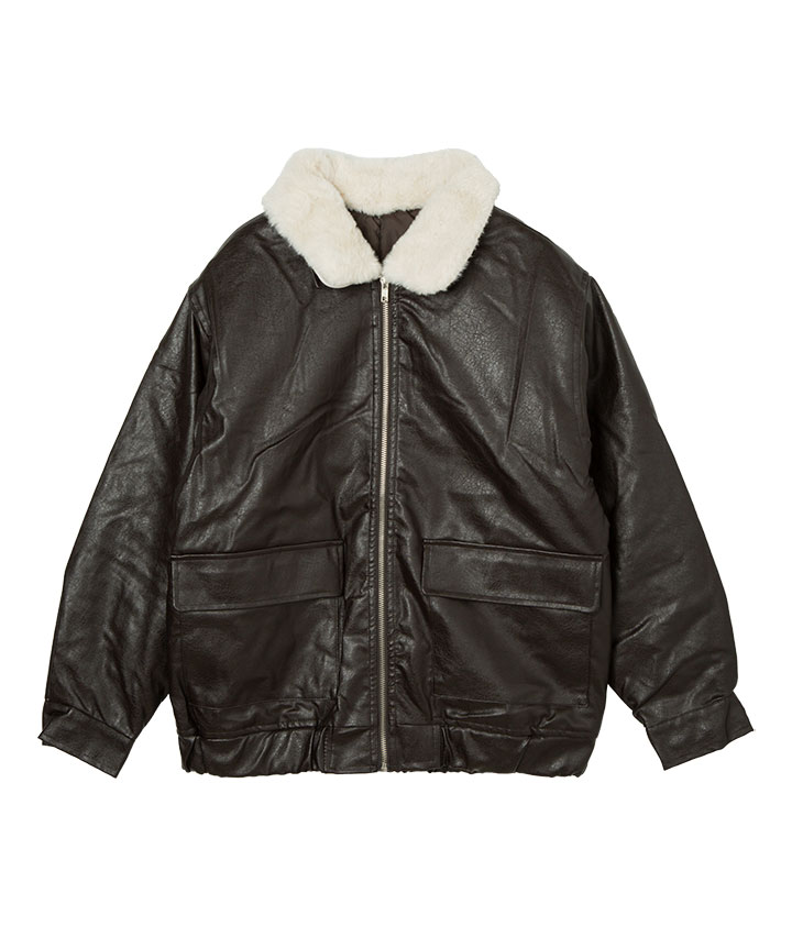 JSB ファージャケット ホワイト ブラック JSB ファージャケット ホワイト ブラック - メルカリ