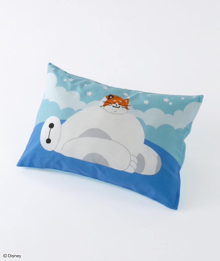 Disney】（ベイマックス）枕カバー(43×63㎝ ブルー): 寝具 