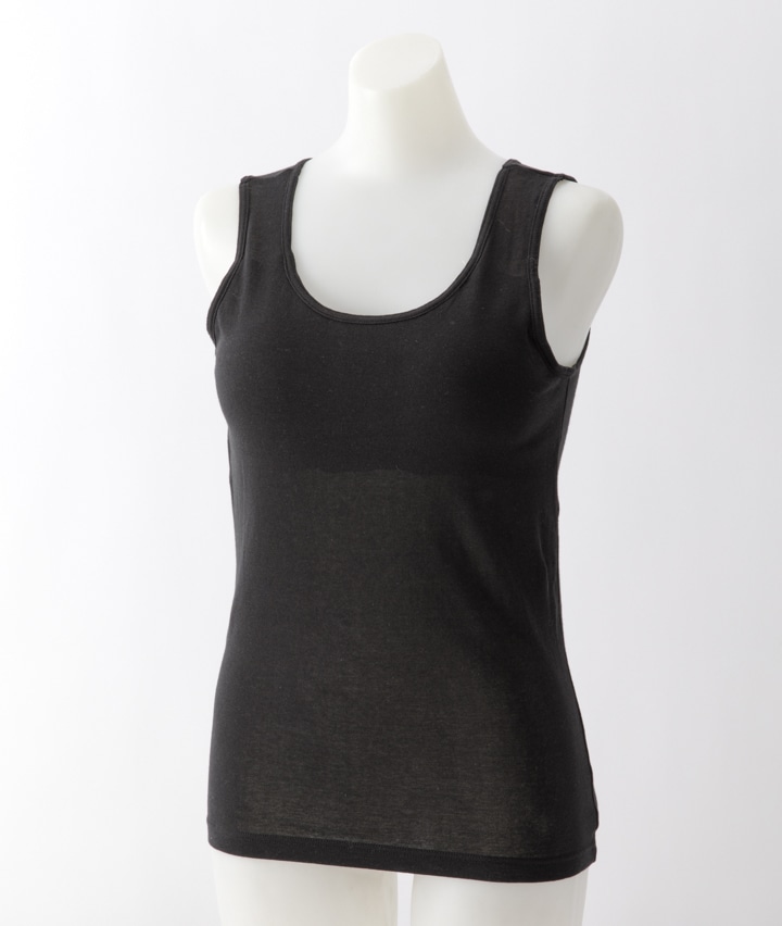 レディスインナー 綿１００ ラベンダー加工 パット入り 婦人タンクトップ ｍサイズ オフホワイト レディース パシオス公式ネットショップ パシオスnet