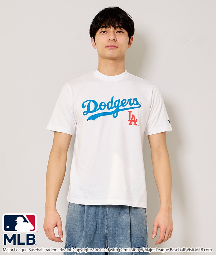 MLB綿天竺Tシャツ(Mサイズ ホワイト): メンズ|パシオスNet MLB綿天竺Tシャツ(Mサイズ ホワイト): メンズ|パシオスNet