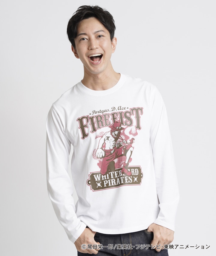 今風カジュアル ｏｎｅ ｐｉｅｃｅ 紳士プリントtシャツ ｍサイズ ホワイト 紳士 パシオス公式ネットショップ Paseos Net