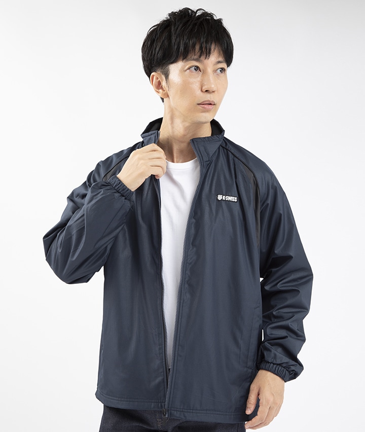 K-Swiss Men's Full Zip Up Track Jacket - Long Sleeve Running & Warmup Top -  Goods Navy Blue, Small : Amazon.in: Clothing & Accessories