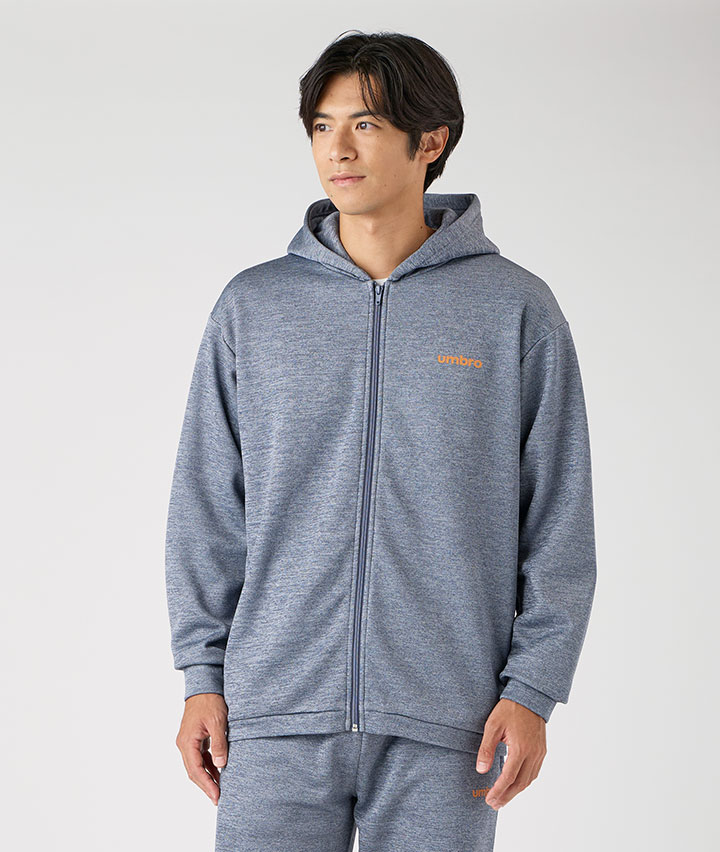 SLOWPOKE　USA製 　コットン✕ヘンプ　グレー フルジップパーカ SLOWPOKE USA製 コットン✕ヘンプ グレー フルジップパーカ