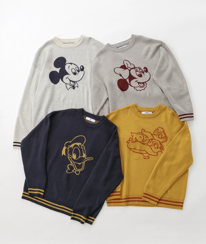 専用クーポンあり】【Ｄｉｓｎｅｙ】長袖ジャガードニット(Ｍサイズ