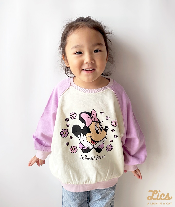 期間限定60％OFF! パシオス LICS ディズニー ミニー トレーナー 赤 110