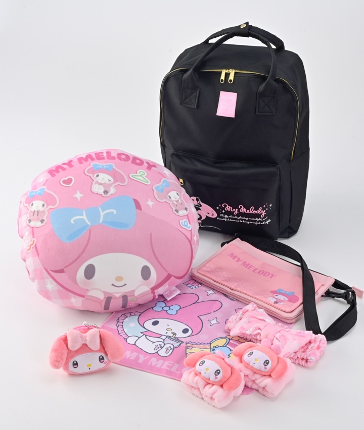 【サンリオキャラクターズ】（マイメロディ）ラッキーバッグ７点セット