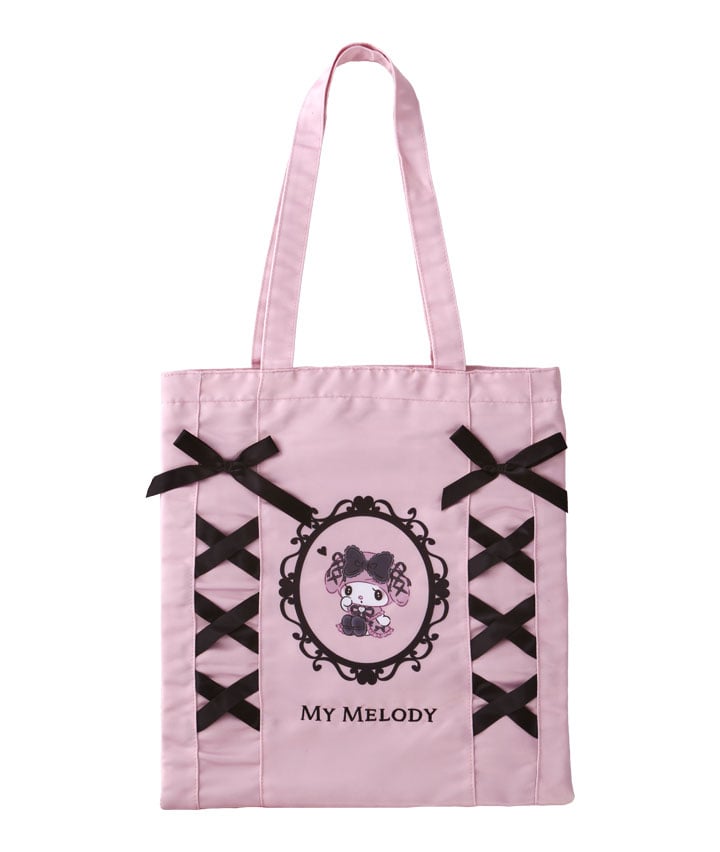 【サンリオキャラクターズ】（マイメロディ）　サテントートバッグ