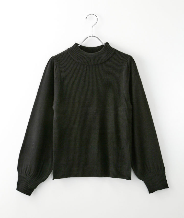 パワショルリブニットプルオーバー