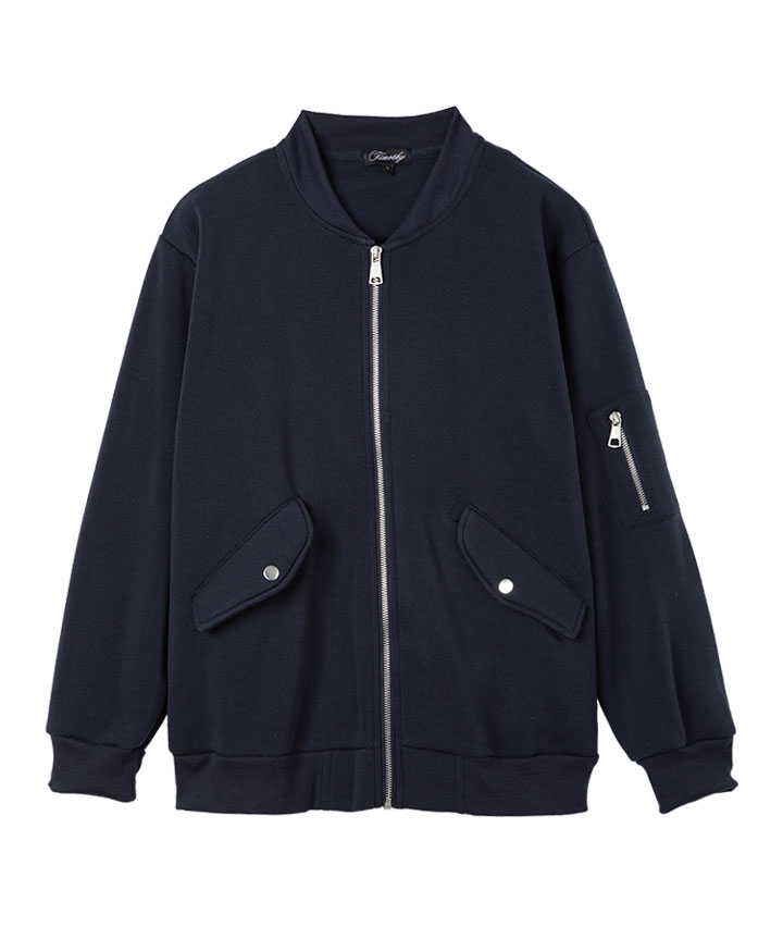 裏起毛カットジャケット