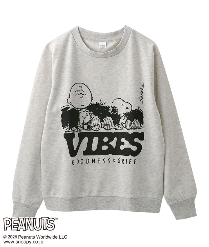 【ＰＥＡＮＵＴＳ】（スヌーピー）裏毛トレーナー
