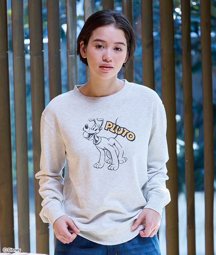 【Ｄｉｓｎｅｙ】（プルート）裏毛トレーナー