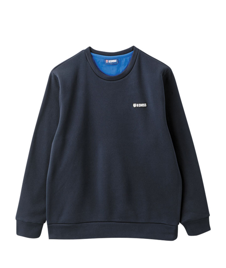 【Ｋ・ＳＷＩＳＳ】裏起毛クルー衿トレーナー