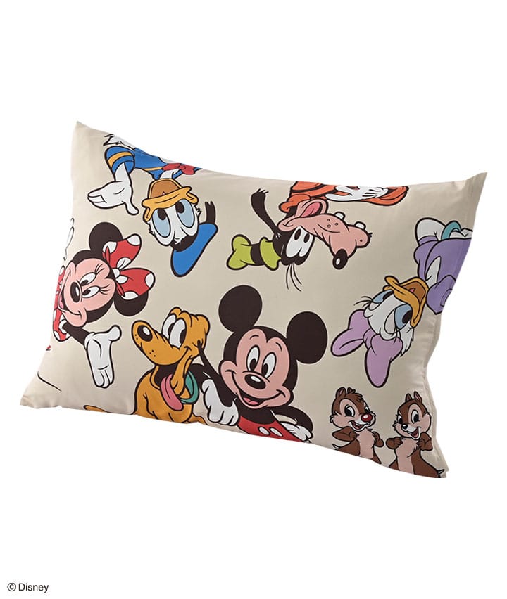 【Ｄｉｓｎｅｙ】【ミッキー＆フレンズ】カバー付き枕