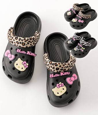 ＜サンリオキャラクターズ＞ＥＶＡ厚底サンダル