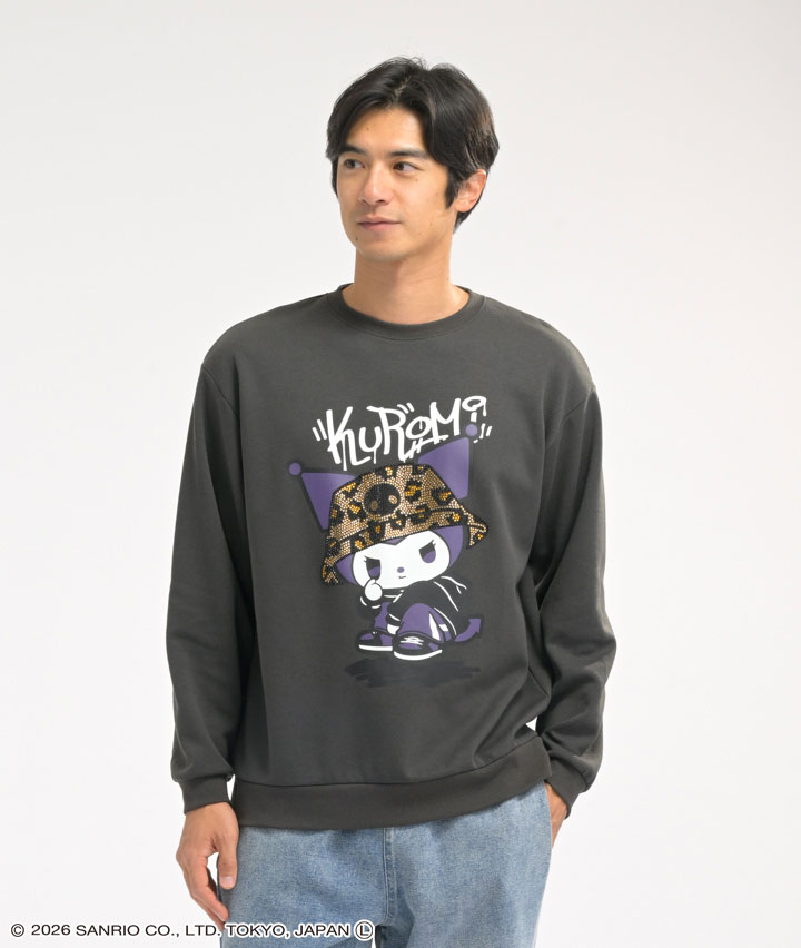 ＜サンリオキャラクターズ＞クロミラインストーン使いトレーナー