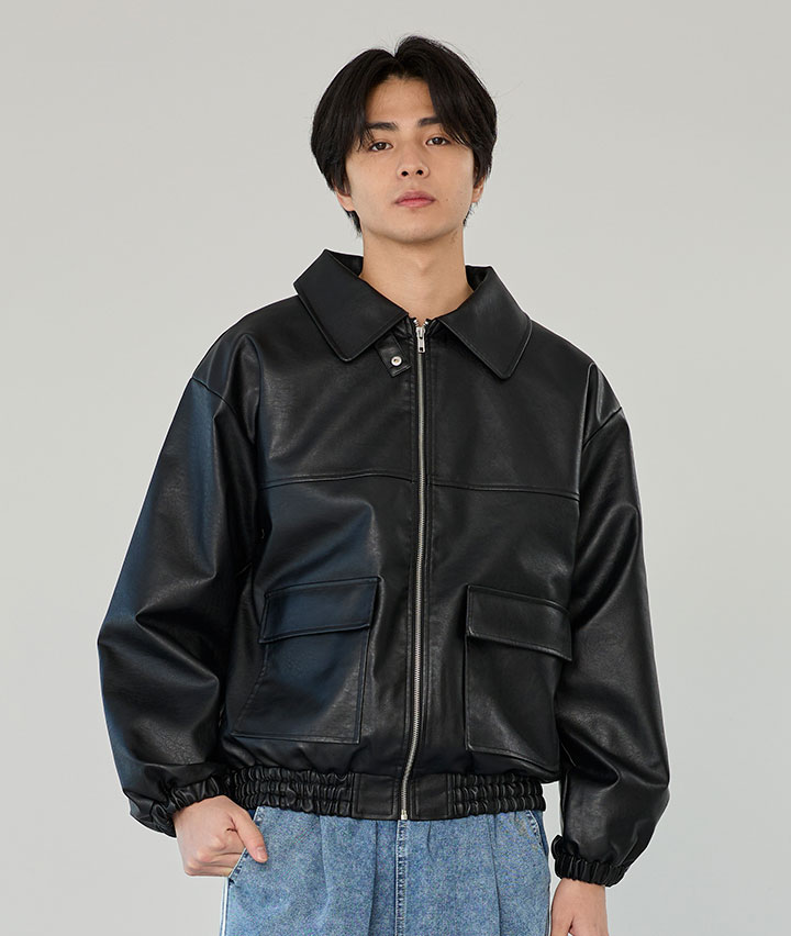 合皮Ａ２タイプブルゾン