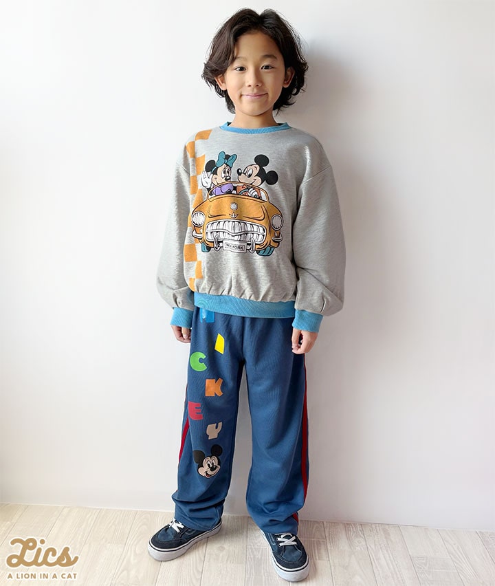 【ＬＩＣＳ】【Ｄｉｓｎｅｙ】（ミッキーマウス）裏毛パンツ