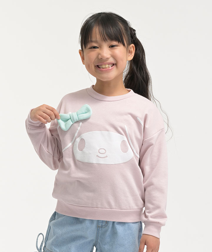 【サンリオキャラクターズ】（マイメロディ）女児トレーナー