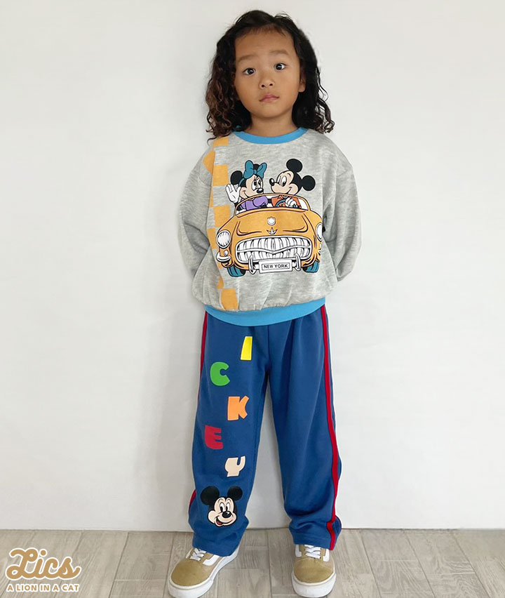 【ＬＩＣＳ】【Ｄｉｓｎｅｙ】（ミッキーマウス）裏毛パンツ