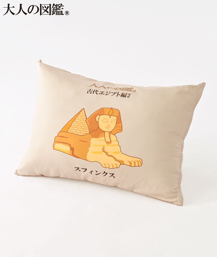 【大人の図鑑】カバー付き枕