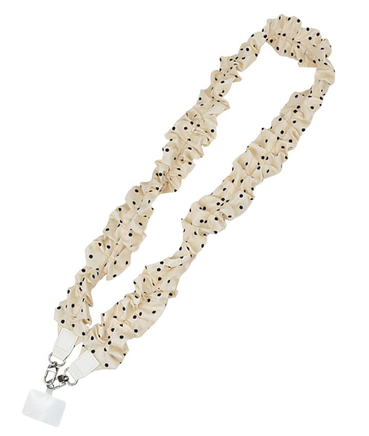 シャーリングスマホストラップ