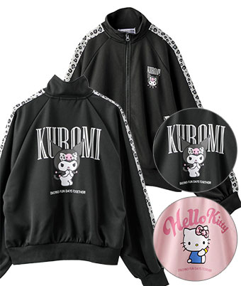 【サンリオキャラクターズ】女児トラックジャケット