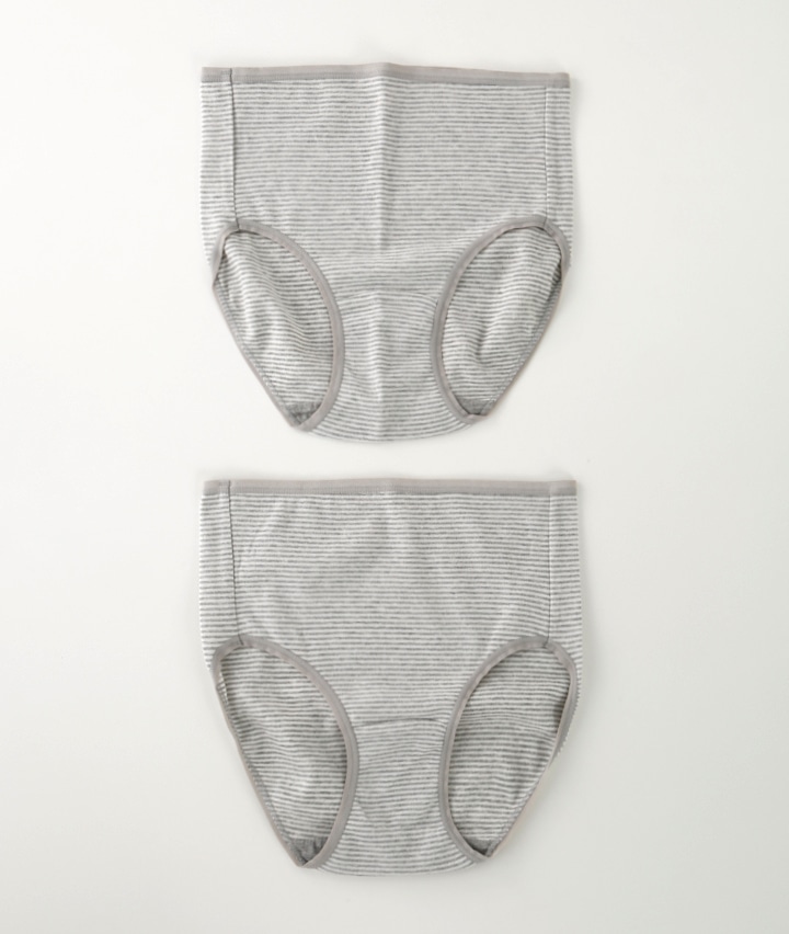 （２枚組）ボーダーショーツ