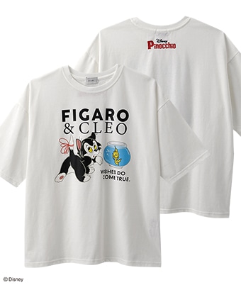 【Ｄｉｓｎｅｙ】プリントＴシャツ（フィガロ）