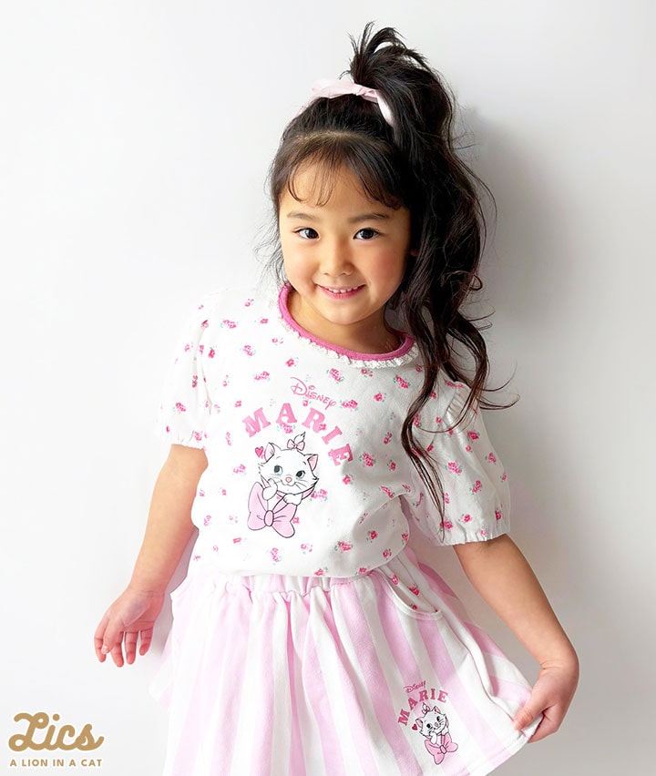 【ＬＩＣＳ】【Ｄｉｓｎｅｙ】女児Ｔシャツ　猫の日