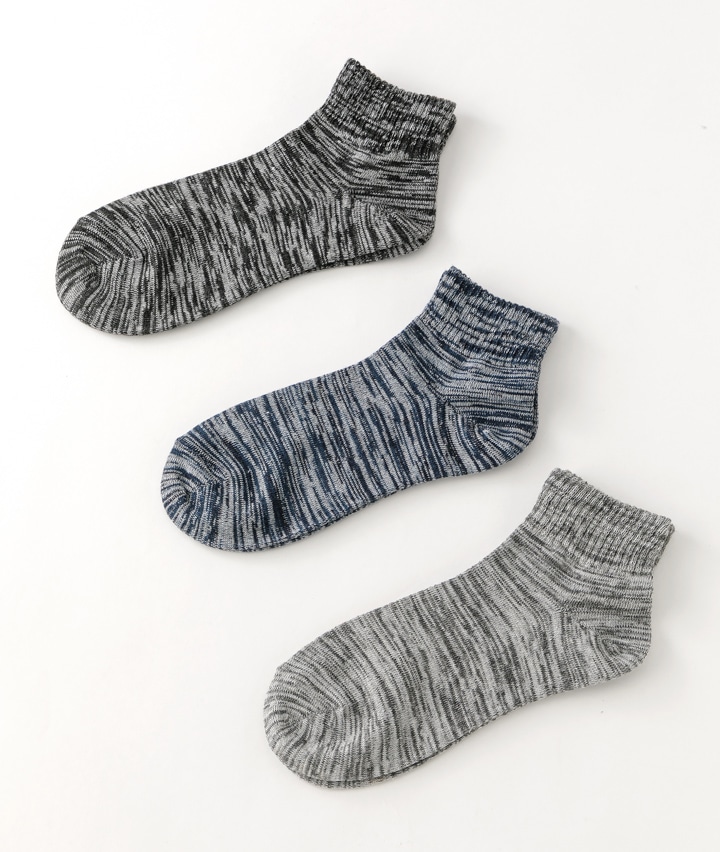 （３足組）ミックススニーカーソックス