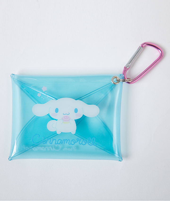 【サンリオキャラクターズ】カラビナ付きクリアポーチ