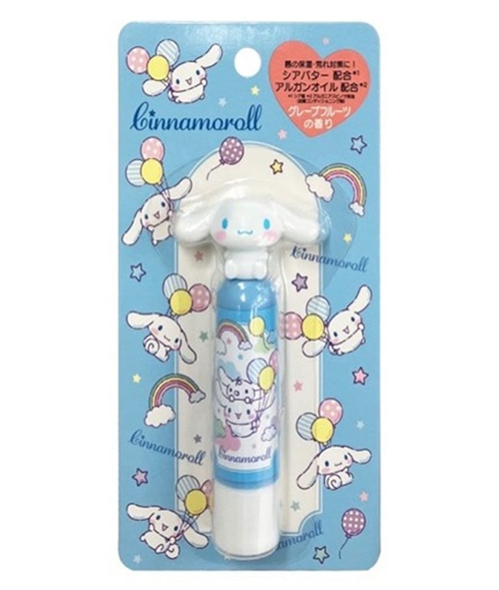 【サンリオキャラクターズ】（シナモロール）おすわりリップクリーム