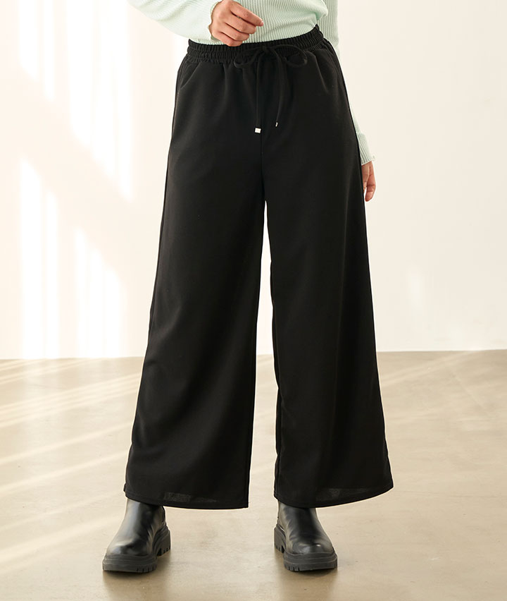 ジョーゼットワイドパンツ