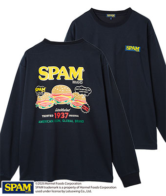ＳＰＡＭ　長袖Ｔシャツ