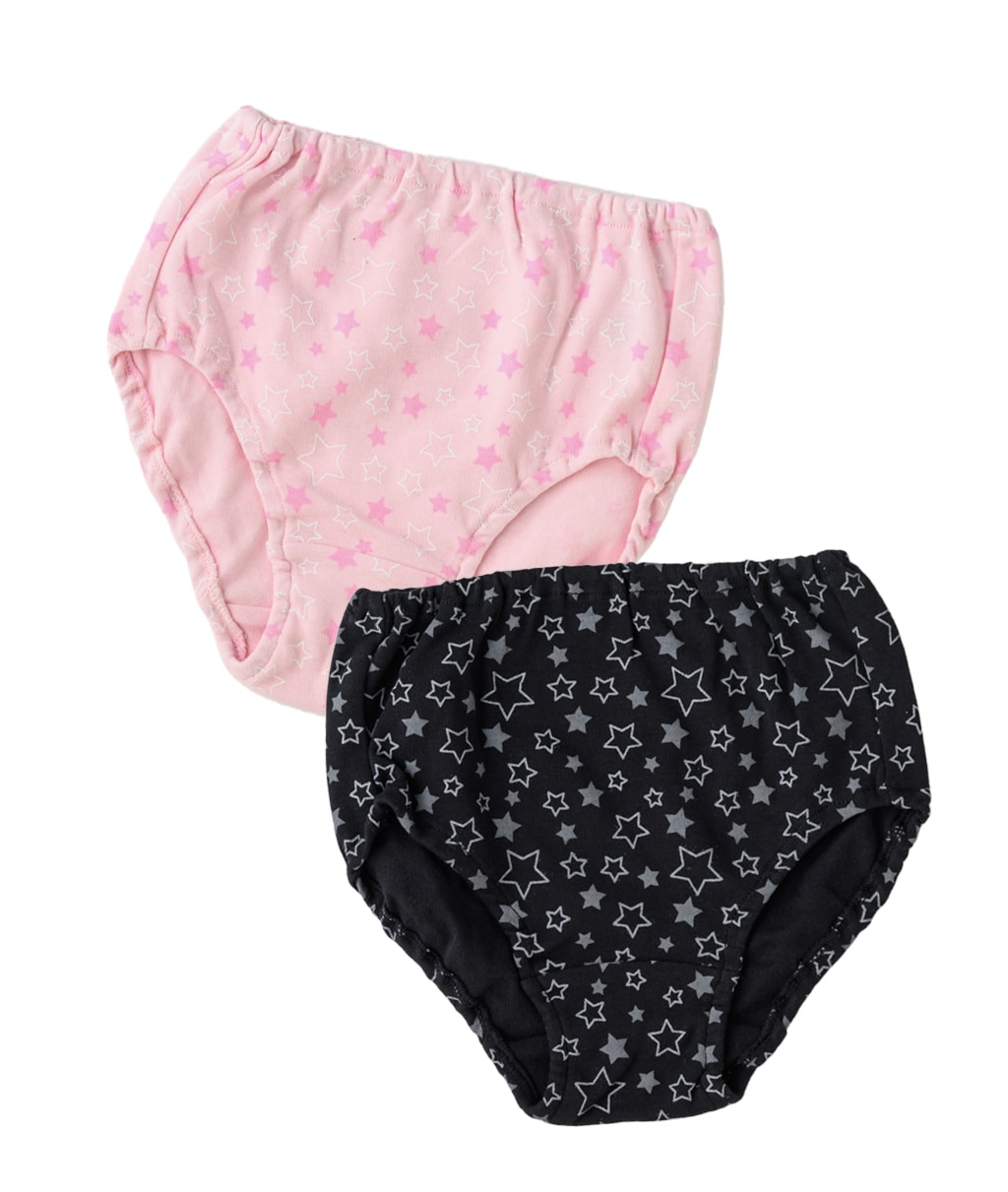 【星柄】（綿１００％）（２枚組）ショーツ