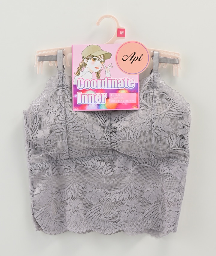（コーディネイトインナー）レースビスチェ