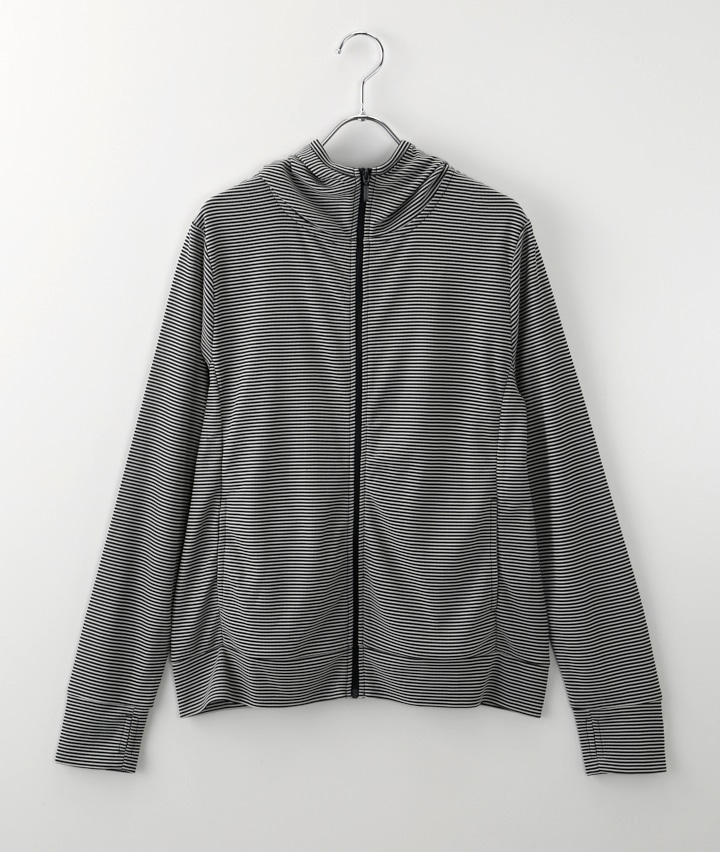 【着る日焼け止め】（ＵＶカット・ＤＲＹ・抗菌）鹿の子ＵＶジップパーカ