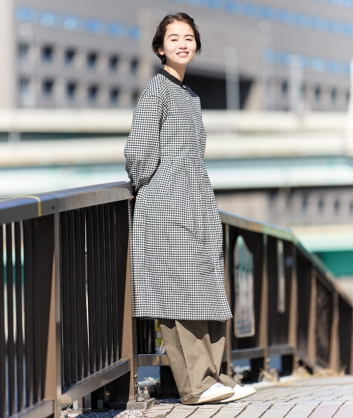 パドカレ シャツワンピース