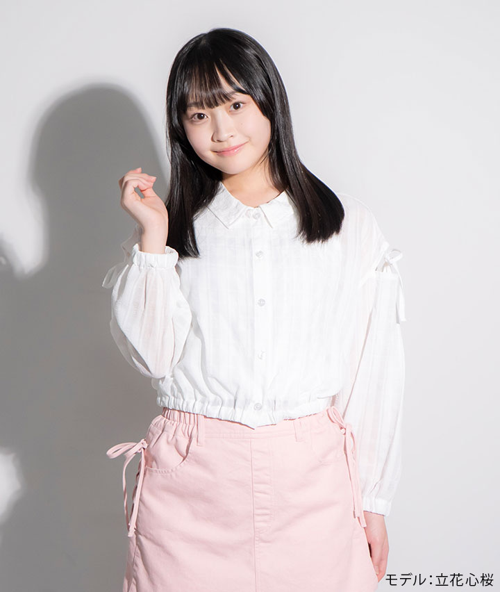 【ＳＵＦＦＵＳＥ】女児シアーシャツ＋タンクトップセット