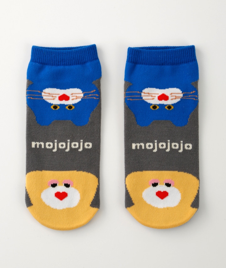 【ｍｏｊｏｊｏｊｏ】（Ｔｏｄｄ　Ｆｒｉｅｎｄｓ）（１足物）フロント柄ソックス