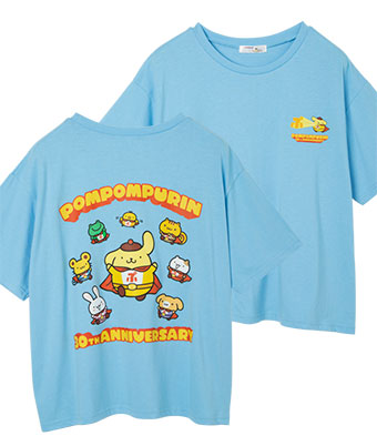 【サンリオキャラクターズ】（ポムポムプリン）Ｔシャツ