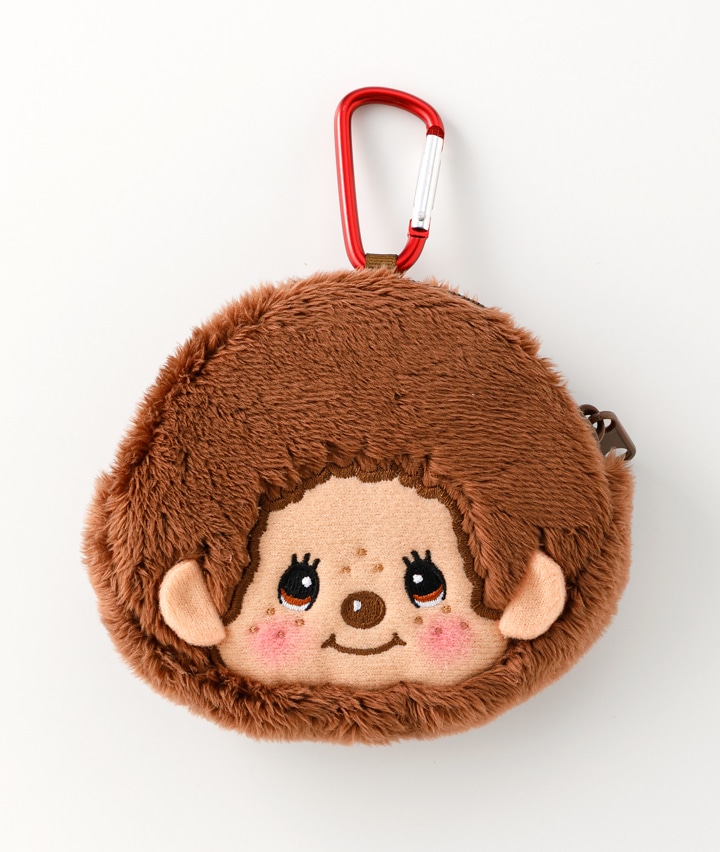 【モンチッチ】カラビナ付ミニポーチ
