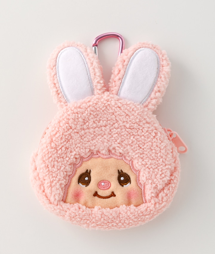 【モンチッチ】カラビナ付ミニポーチ