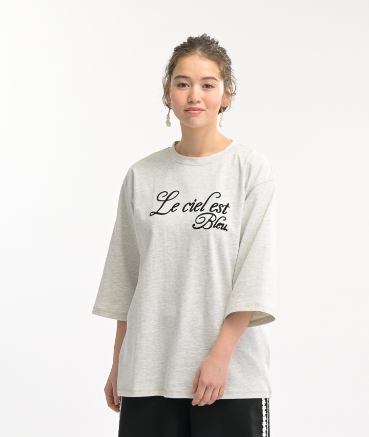 フロッキーロゴプリントＴ