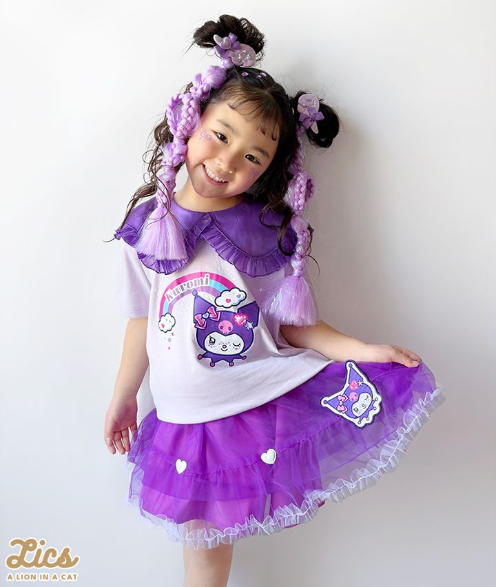 【ＬＩＣＳ】【サンリオ】（クロミ）女児半袖Ｔシャツ