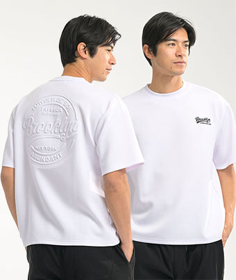 エンボス加工Ｔシャツ