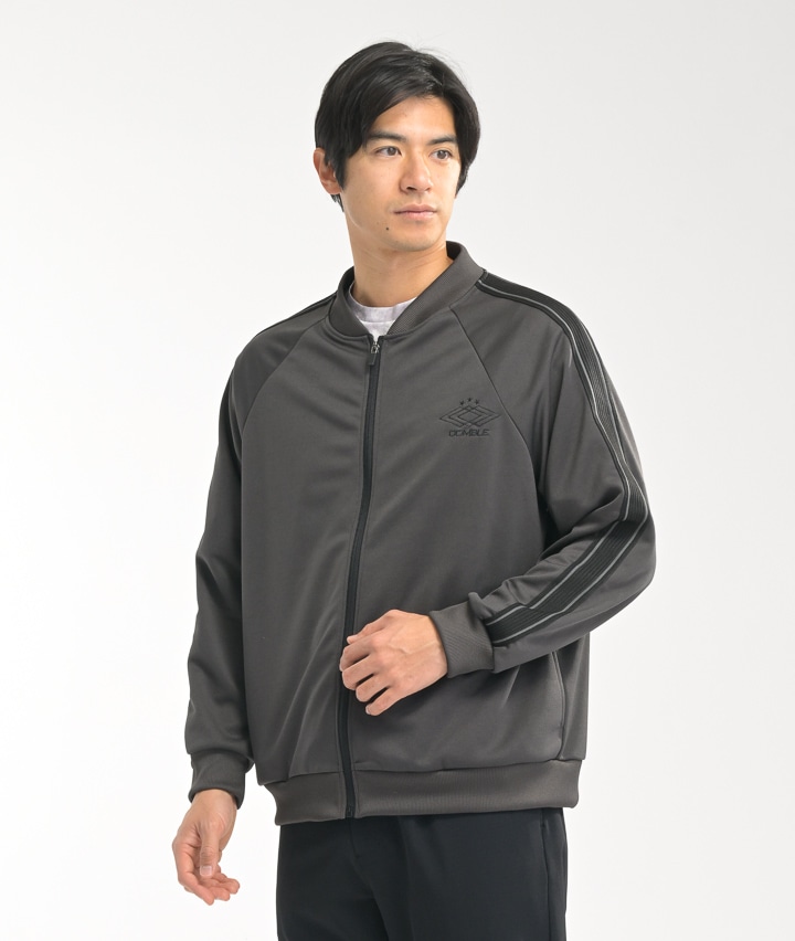 袖ラインテープ使いトラックジャケット