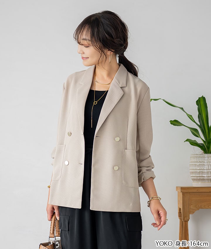 メッシュダブルジャケット