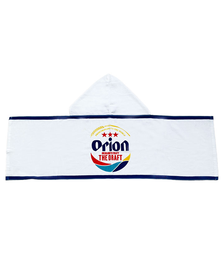 （予約商品）【オリオンビール】シャーリングプリントフーディータオル